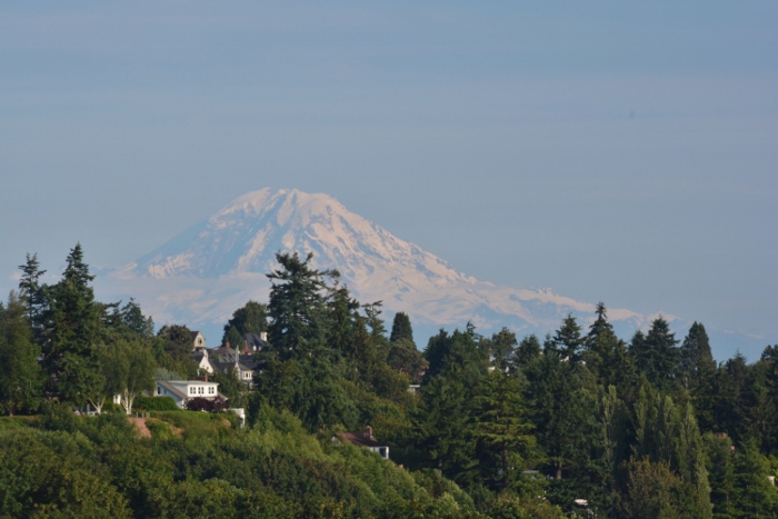Mt. Ranier from Discovery Park